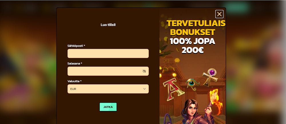 scaraeins rekisteröityminen on helppoa ja nopeaa
