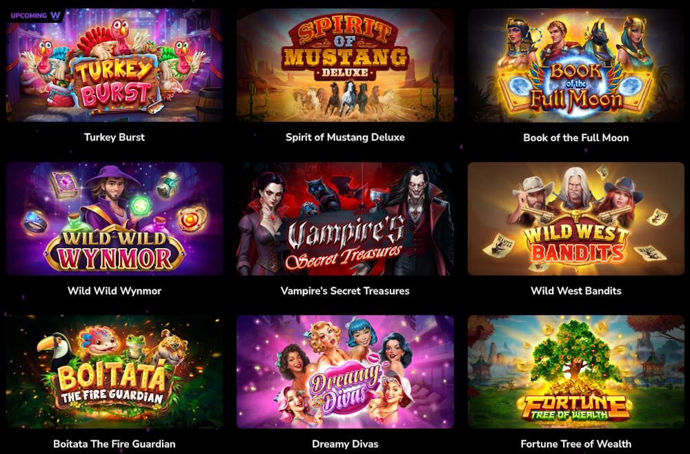 Wizard Games tarjoaa jännittäviä erilaisia kolikkopelejä